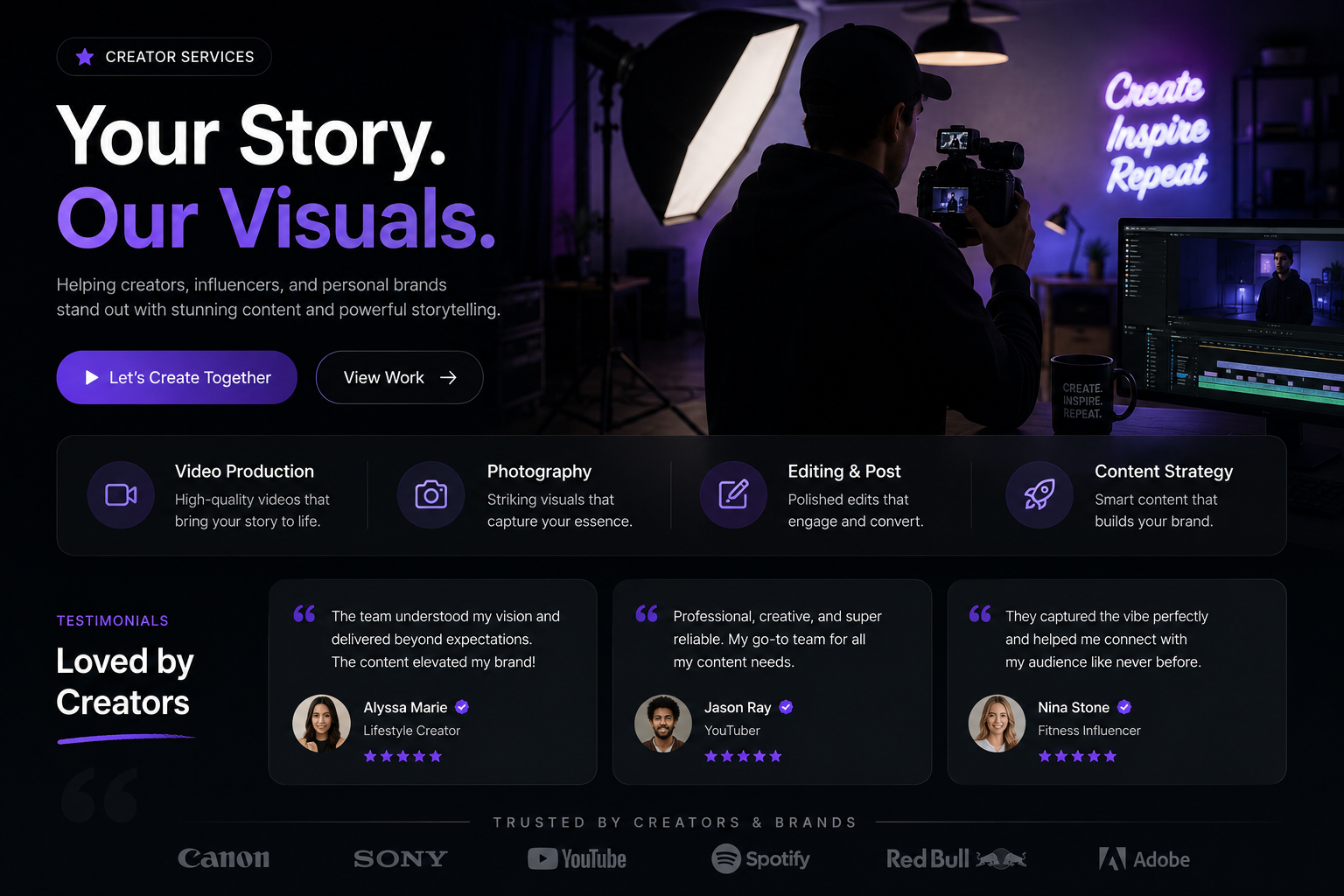 Media showcase project
